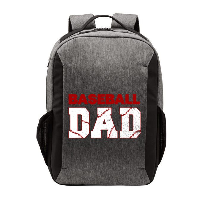 Baseball Dad Happy Fathers Days For Boy Vector Backpack