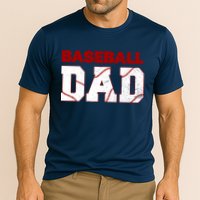 Baseball Dad Happy Fathers Days For Boy Cooling Performance Crew T-Shirt