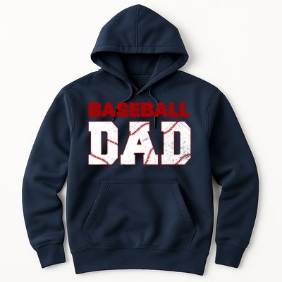 Baseball Dad Happy Fathers Days For Boy Hoodie