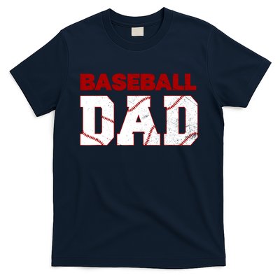 Baseball Dad Happy Fathers Days For Boy T-Shirt