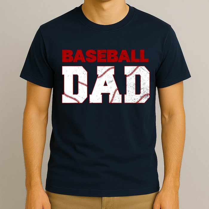 Baseball Dad Happy Fathers Days For Boy T-Shirt