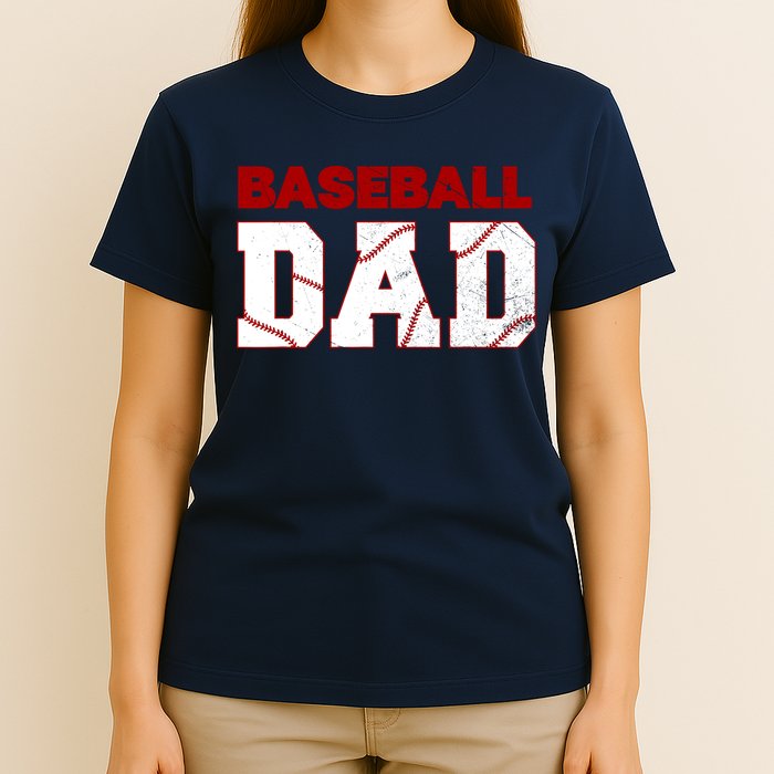 Baseball Dad Happy Fathers Days For Boy T-Shirt