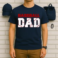 Baseball Dad Happy Fathers Days For Boy T-Shirt