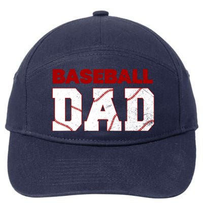 Baseball Dad Happy Fathers Days For Boy 7-Panel Snapback Hat