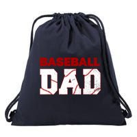 Baseball Dad Happy Fathers Days For Boy Drawstring Bag