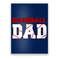 Baseball Dad Happy Fathers Days For Boy Poster