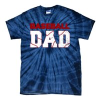 Baseball Dad Happy Fathers Days For Boy Tie-Dye T-Shirt