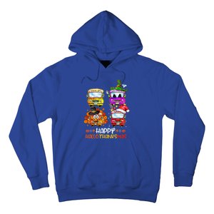 Bus Driver Happy HalloThanksMas Thanksgiving Christmas Hoodie