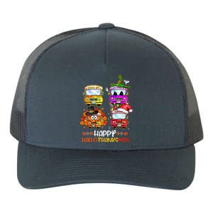 Bus Driver Happy HalloThanksMas Thanksgiving Christmas Yupoong Adult 5-Panel Trucker Hat