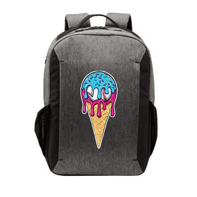 Baseball Drip Home Plate Ice Cream Sport Players  Fans Vector Backpack