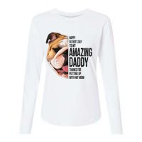 Bulldog Dad Happy Fathers Day To My Amazing Dad Bulldog Womens Cotton Relaxed Long Sleeve T-Shirt