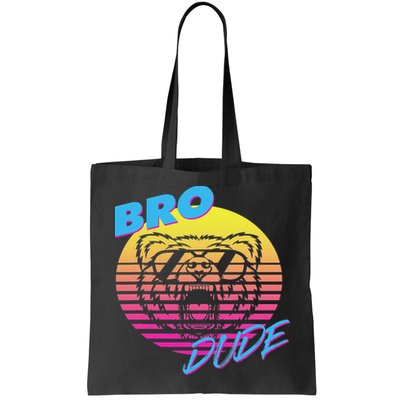 Bro Dude High Energy Retro Wave Frat Party Animal 80s Jock Bag