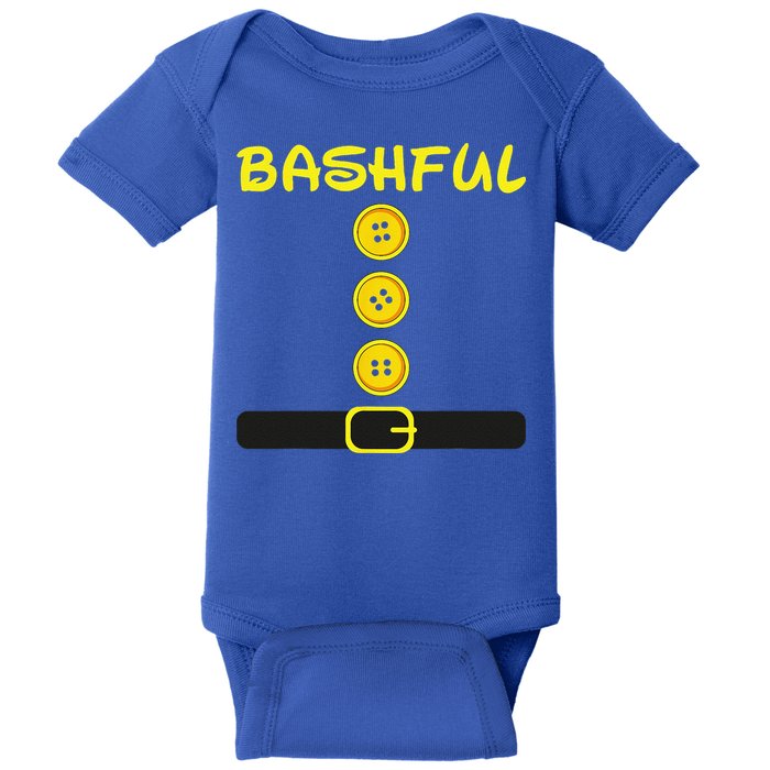 Bashful Dwarf Halloween Family Matching Dwarf Costume Color Baby Bodysuit