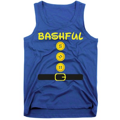 Bashful Dwarf Halloween Family Matching Dwarf Costume Color Tank Top