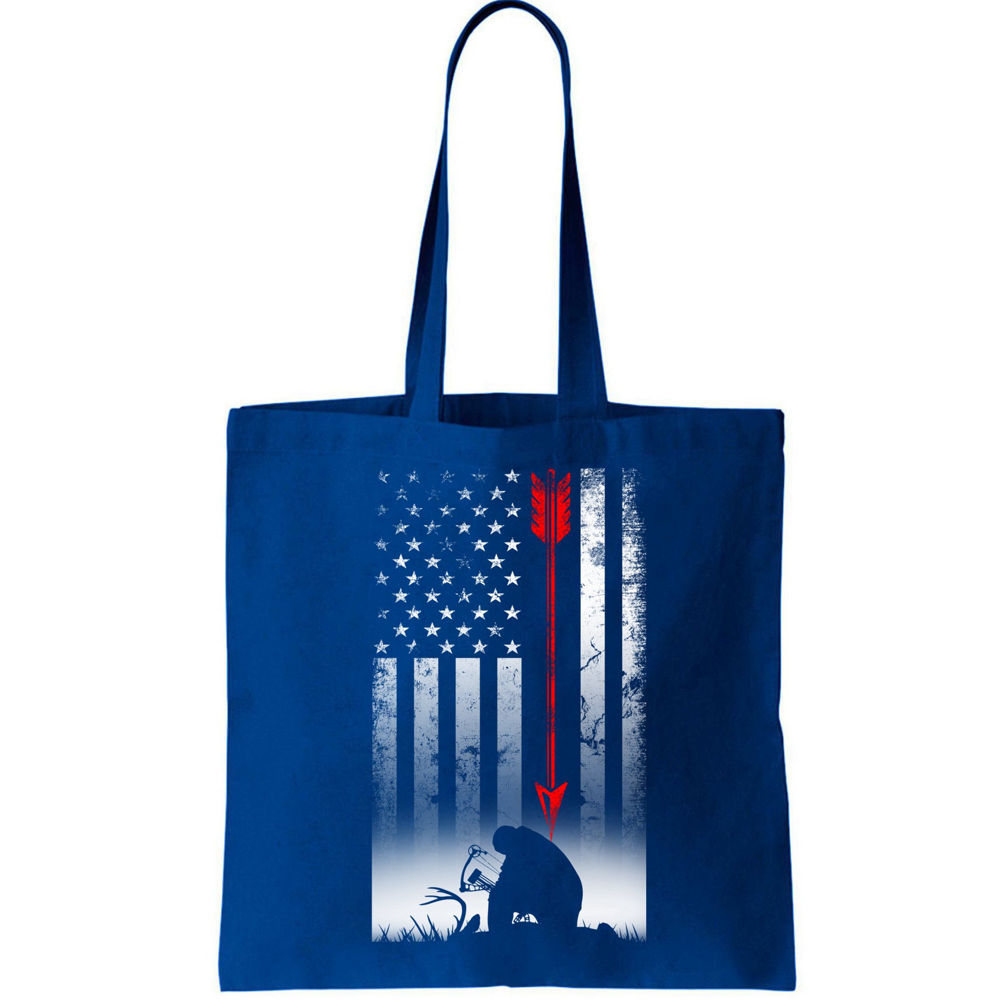 Bow Deer Hunting American Flag Gift For Bow Hunting Gift Bag