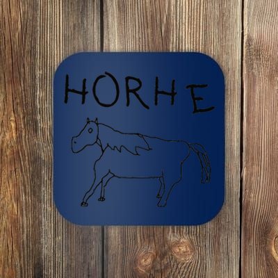 Badly Drawn Horse Coaster