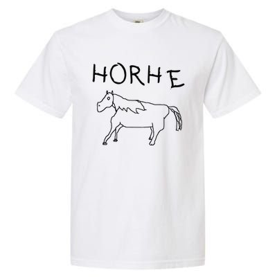 Badly Drawn Horse Garment-Dyed Heavyweight T-Shirt