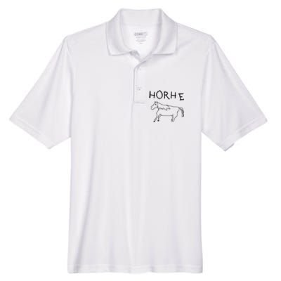 Badly Drawn Horse Men's Origin Performance Piqué Polo