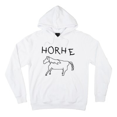 Badly Drawn Horse Hoodie