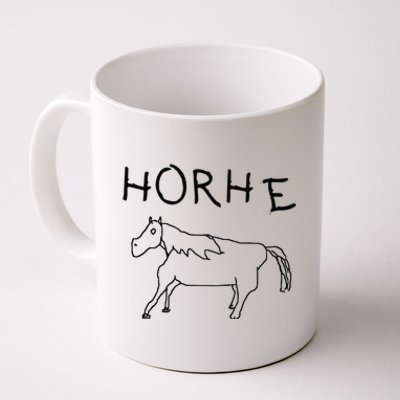 Badly Drawn Horse Coffee Mug