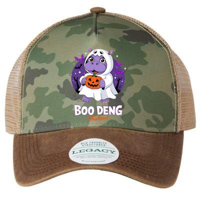 Boo Deng Halloween Costume Cute Baby Hippo Moo Deng Funny Legacy Tie Dye Trucker Hat