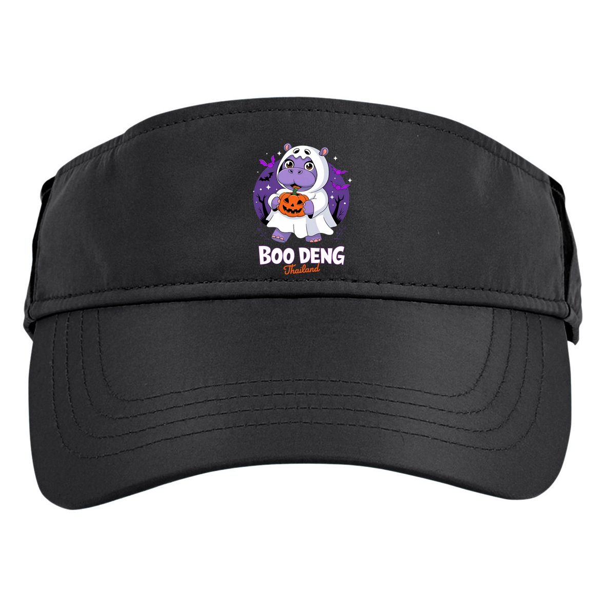 Boo Deng Halloween Costume Cute Baby Hippo Moo Deng Funny Adult Drive Performance Visor
