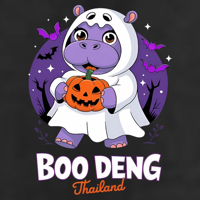 Boo Deng Halloween Costume Cute Baby Hippo Moo Deng Funny Adult Drive Performance Visor