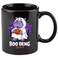 Boo Deng Halloween Costume Cute Baby Hippo Moo Deng Funny 11oz C Handle Ceramic Mug
