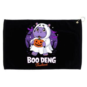 Boo Deng Halloween Costume Cute Baby Hippo Moo Deng Funny Grommeted Golf Towel