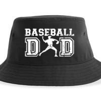 Baseball Dad Happy Fathers Day Gift For Men Boy Sustainable Bucket Hat