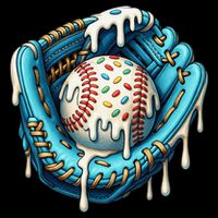 Baseball Drip Home Plate Ice Cream Respect The Drip 16 in Basic Backpack