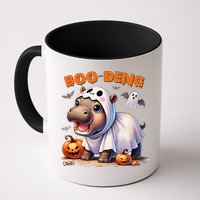 Boo Deng Halloween Baby Pygmy Hippo Bouncy Pig Moo Deng Mug