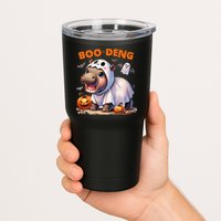 Boo Deng Halloween Baby Pygmy Hippo Bouncy Pig Moo Deng Tumbler