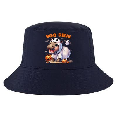 Boo Deng Halloween Baby Pygmy Hippo Bouncy Pig Moo Deng Cool Comfort Performance Bucket Hat