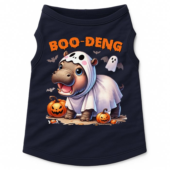 Boo Deng Halloween Baby Pygmy Hippo Bouncy Pig Moo Deng Doggie Tank