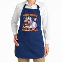 Boo Deng Halloween Baby Pygmy Hippo Bouncy Pig Moo Deng Apron