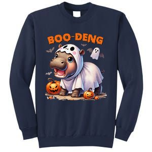 Boo Deng Halloween Baby Pygmy Hippo Bouncy Pig Moo Deng Sweatshirt