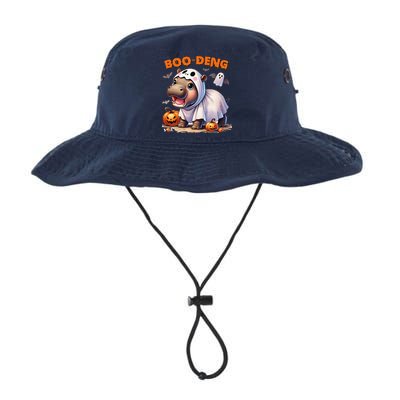 Boo Deng Halloween Baby Pygmy Hippo Bouncy Pig Moo Deng Bucket Hat