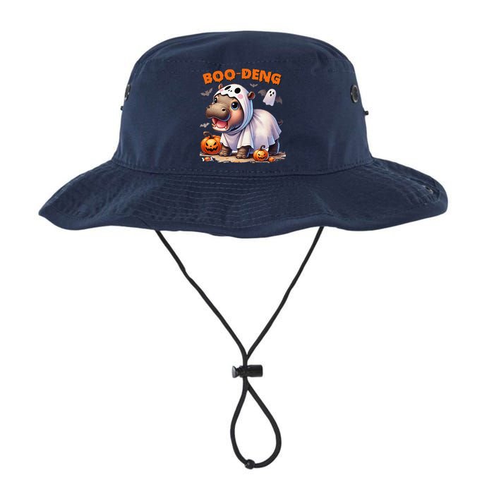 Boo Deng Halloween Baby Pygmy Hippo Bouncy Pig Moo Deng Bucket Hat