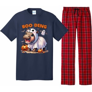 Boo Deng Halloween Baby Pygmy Hippo Bouncy Pig Moo Deng Pajama Set