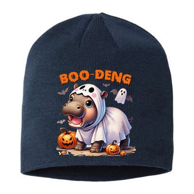 Boo Deng Halloween Baby Pygmy Hippo Bouncy Pig Moo Deng Sustainable Beanie