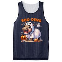 Boo Deng Halloween Baby Pygmy Hippo Bouncy Pig Moo Deng Mesh Reversible Basketball Jersey Tank