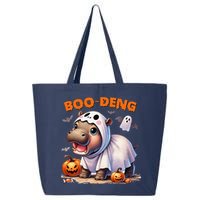 Boo Deng Halloween Baby Pygmy Hippo Bouncy Pig Moo Deng 25L Jumbo Tote