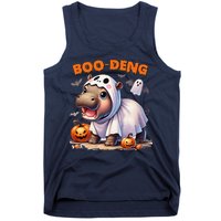 Boo Deng Halloween Baby Pygmy Hippo Bouncy Pig Moo Deng Tank Top