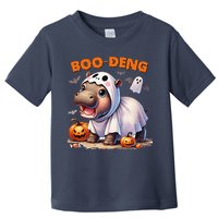 Boo Deng Halloween Baby Pygmy Hippo Bouncy Pig Moo Deng Toddler T-Shirt