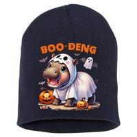 Boo Deng Halloween Baby Pygmy Hippo Bouncy Pig Moo Deng Short Acrylic Beanie