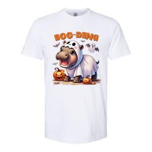 Boo Deng Halloween Baby Pygmy Hippo Bouncy Pig Moo Deng Softstyle CVC T-Shirt