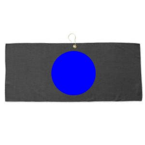 Blue Dot In A Red State Nebraska Vote Kamala Harris Walz Large Microfiber Waffle Golf Towel