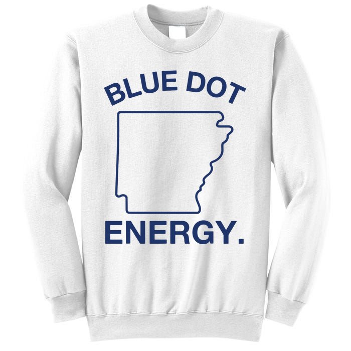 Blue Dot In A Red State Arkansas Vote Kamala Harris Walz 24 Sweatshirt