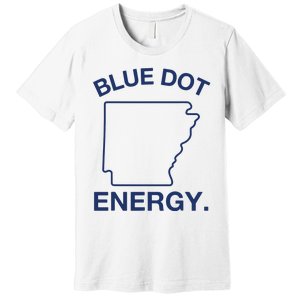 Blue Dot In A Red State Arkansas Vote Kamala Harris Walz 24 Premium T-Shirt